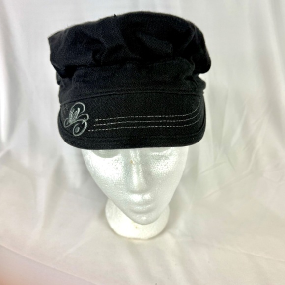 Ibex Womens Engineer Hat OS Conductor Black Merino Wool Blend Excellent Gift - Picture 12 of 14